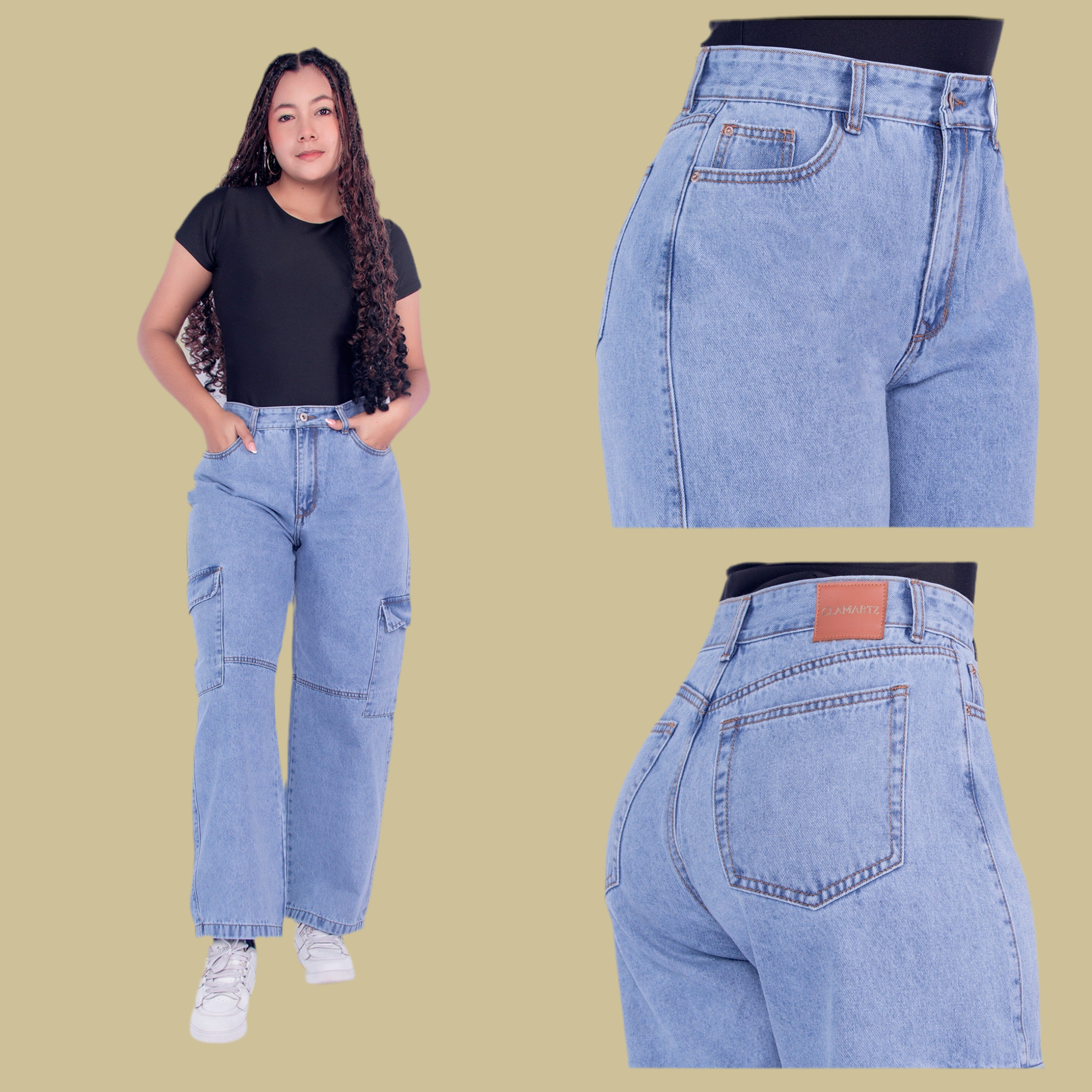 Cargo jeans clamartz
